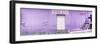 ¡Viva Mexico! Panoramic Collection - "5 de febrero" Purple Wall-Philippe Hugonnard-Framed Photographic Print