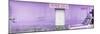 ¡Viva Mexico! Panoramic Collection - "5 de febrero" Purple Wall-Philippe Hugonnard-Mounted Photographic Print