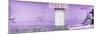 ¡Viva Mexico! Panoramic Collection - "5 de febrero" Purple Wall-Philippe Hugonnard-Mounted Photographic Print