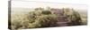 ¡Viva Mexico! Panoramic Collection - Ancient Maya City within the Jungle - Calakmul-Philippe Hugonnard-Stretched Canvas
