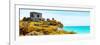 ¡Viva Mexico! Panoramic Collection - Ancient Mayan Fortress in Riviera Maya - Tulum VI-Philippe Hugonnard-Framed Photographic Print