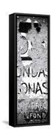 ¡Viva Mexico! Panoramic Collection - B&W Street Wall Art-Philippe Hugonnard-Framed Stretched Canvas