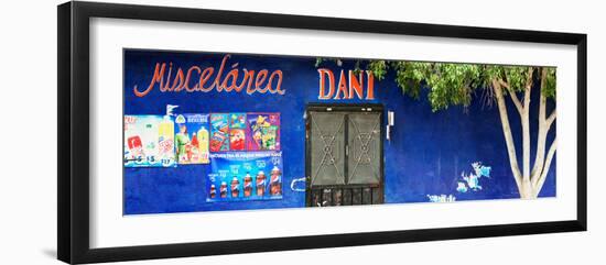 ¡Viva Mexico! Panoramic Collection - Blue Dani Supermarket-Philippe Hugonnard-Framed Photographic Print