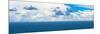 ¡Viva Mexico! Panoramic Collection - Blue Ocean and Sky II - Cancun-Philippe Hugonnard-Mounted Photographic Print