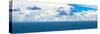 ¡Viva Mexico! Panoramic Collection - Blue Ocean and Sky II - Cancun-Philippe Hugonnard-Stretched Canvas