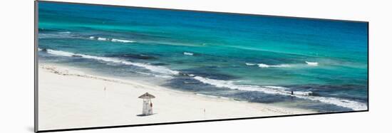 ¡Viva Mexico! Panoramic Collection - Blue Ocean and White Beach - Cancun-Philippe Hugonnard-Mounted Photographic Print