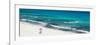 ¡Viva Mexico! Panoramic Collection - Blue Ocean and White Beach - Cancun-Philippe Hugonnard-Framed Photographic Print