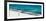 ¡Viva Mexico! Panoramic Collection - Blue Ocean and White Beach - Cancun-Philippe Hugonnard-Framed Photographic Print