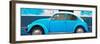 ¡Viva Mexico! Panoramic Collection - Blue VW Beetle-Philippe Hugonnard-Framed Photographic Print