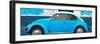 ¡Viva Mexico! Panoramic Collection - Blue VW Beetle-Philippe Hugonnard-Framed Photographic Print