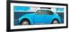 ¡Viva Mexico! Panoramic Collection - Blue VW Beetle-Philippe Hugonnard-Framed Photographic Print