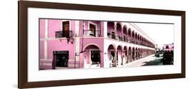 ¡Viva Mexico! Panoramic Collection - Campeche Architecture I-Philippe Hugonnard-Framed Photographic Print