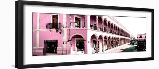 ¡Viva Mexico! Panoramic Collection - Campeche Architecture I-Philippe Hugonnard-Framed Photographic Print