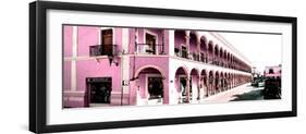 ¡Viva Mexico! Panoramic Collection - Campeche Architecture I-Philippe Hugonnard-Framed Photographic Print