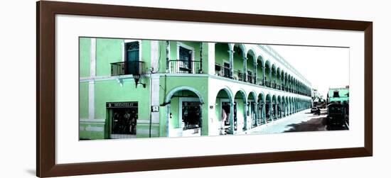 ¡Viva Mexico! Panoramic Collection - Campeche Architecture III-Philippe Hugonnard-Framed Photographic Print