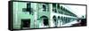 ¡Viva Mexico! Panoramic Collection - Campeche Architecture III-Philippe Hugonnard-Framed Stretched Canvas