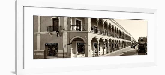 ¡Viva Mexico! Panoramic Collection - Campeche Architecture IV-Philippe Hugonnard-Framed Photographic Print