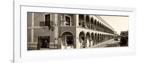 ¡Viva Mexico! Panoramic Collection - Campeche Architecture IV-Philippe Hugonnard-Framed Photographic Print