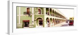 ¡Viva Mexico! Panoramic Collection - Campeche Architecture V-Philippe Hugonnard-Framed Photographic Print