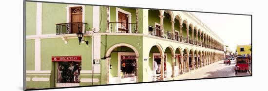 ¡Viva Mexico! Panoramic Collection - Campeche Architecture V-Philippe Hugonnard-Mounted Photographic Print