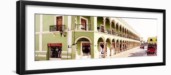 ¡Viva Mexico! Panoramic Collection - Campeche Architecture V-Philippe Hugonnard-Framed Premium Photographic Print