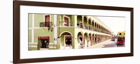 ¡Viva Mexico! Panoramic Collection - Campeche Architecture V-Philippe Hugonnard-Framed Photographic Print