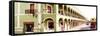 ¡Viva Mexico! Panoramic Collection - Campeche Architecture V-Philippe Hugonnard-Framed Stretched Canvas