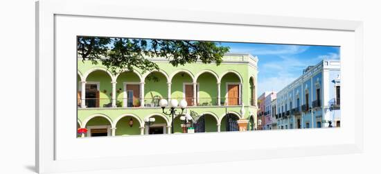 ¡Viva Mexico! Panoramic Collection - Campeche Architecture VI-Philippe Hugonnard-Framed Photographic Print