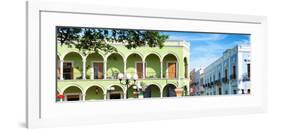 ¡Viva Mexico! Panoramic Collection - Campeche Architecture VI-Philippe Hugonnard-Framed Photographic Print