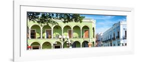 ¡Viva Mexico! Panoramic Collection - Campeche Architecture VI-Philippe Hugonnard-Framed Photographic Print