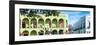 ¡Viva Mexico! Panoramic Collection - Campeche Architecture VI-Philippe Hugonnard-Framed Photographic Print