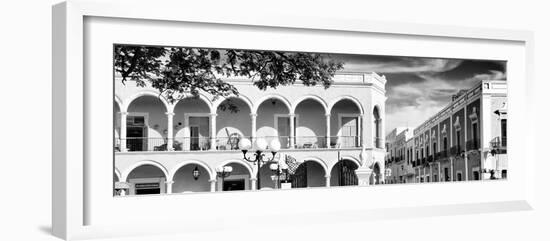 ¡Viva Mexico! Panoramic Collection - Campeche Architecture VIII-Philippe Hugonnard-Framed Photographic Print