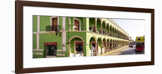 ¡Viva Mexico! Panoramic Collection - Campeche Architecture-Philippe Hugonnard-Framed Photographic Print