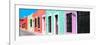 ¡Viva Mexico! Panoramic Collection - Campeche Colorful Street VI-Philippe Hugonnard-Framed Photographic Print