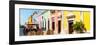 ¡Viva Mexico! Panoramic Collection - Campeche Colorful Street VII-Philippe Hugonnard-Framed Photographic Print