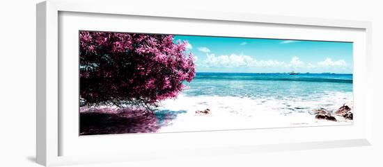 ¡Viva Mexico! Panoramic Collection - Caribbean Coastline II-Philippe Hugonnard-Framed Photographic Print