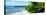 ¡Viva Mexico! Panoramic Collection - Caribbean Coastline III-Philippe Hugonnard-Stretched Canvas