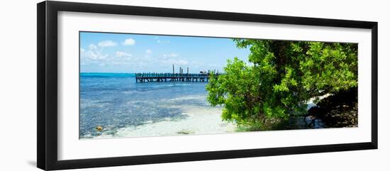 ¡Viva Mexico! Panoramic Collection - Caribbean Coastline III-Philippe Hugonnard-Framed Photographic Print