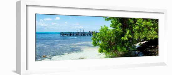 ¡Viva Mexico! Panoramic Collection - Caribbean Coastline III-Philippe Hugonnard-Framed Photographic Print