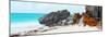 ¡Viva Mexico! Panoramic Collection - Caribbean Coastline in Tulum III-Philippe Hugonnard-Mounted Photographic Print