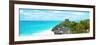 ¡Viva Mexico! Panoramic Collection - Caribbean Coastline in Tulum IX-Philippe Hugonnard-Framed Photographic Print