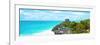 ¡Viva Mexico! Panoramic Collection - Caribbean Coastline in Tulum IX-Philippe Hugonnard-Framed Photographic Print