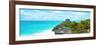 ¡Viva Mexico! Panoramic Collection - Caribbean Coastline in Tulum IX-Philippe Hugonnard-Framed Photographic Print