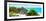 ¡Viva Mexico! Panoramic Collection - Caribbean Coastline in Tulum VI-Philippe Hugonnard-Framed Photographic Print