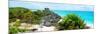 ¡Viva Mexico! Panoramic Collection - Caribbean Coastline in Tulum VI-Philippe Hugonnard-Mounted Photographic Print