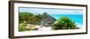 ¡Viva Mexico! Panoramic Collection - Caribbean Coastline in Tulum VI-Philippe Hugonnard-Framed Photographic Print