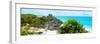 ¡Viva Mexico! Panoramic Collection - Caribbean Coastline in Tulum VI-Philippe Hugonnard-Framed Photographic Print