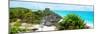 ¡Viva Mexico! Panoramic Collection - Caribbean Coastline in Tulum VI-Philippe Hugonnard-Mounted Photographic Print