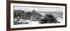 ¡Viva Mexico! Panoramic Collection - Caribbean Coastline in Tulum VII-Philippe Hugonnard-Framed Photographic Print