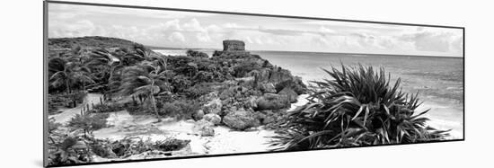 ¡Viva Mexico! Panoramic Collection - Caribbean Coastline in Tulum VII-Philippe Hugonnard-Mounted Photographic Print